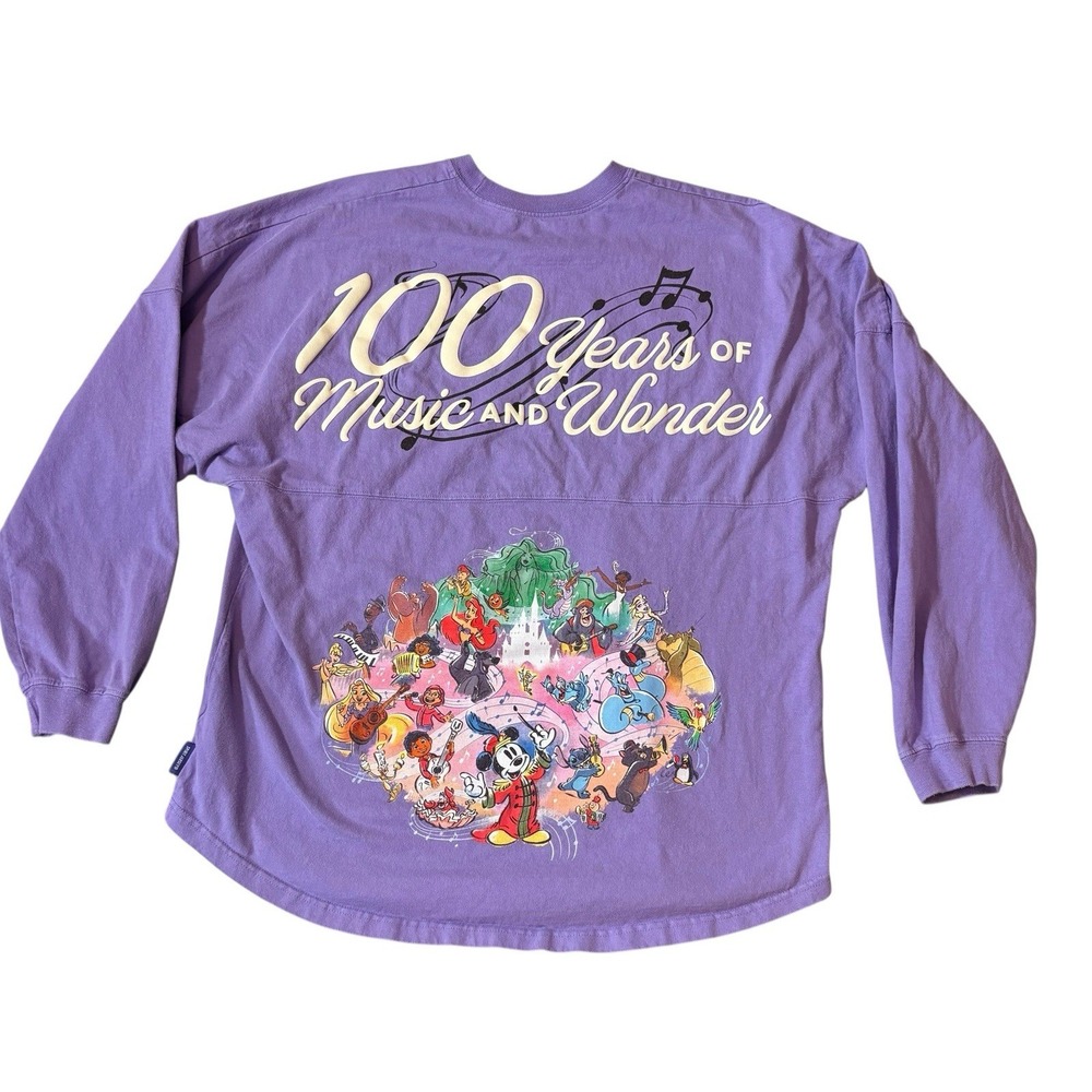 Disney 100 Years of‎ Music and Wonder Spirit Jersey Sz XL Nostalgia Collector